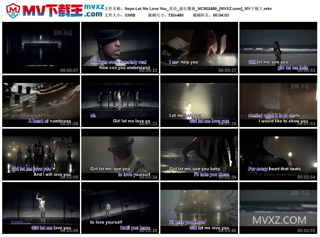 Neyo-Let Me Love You_英语_流行歌曲_MC802486